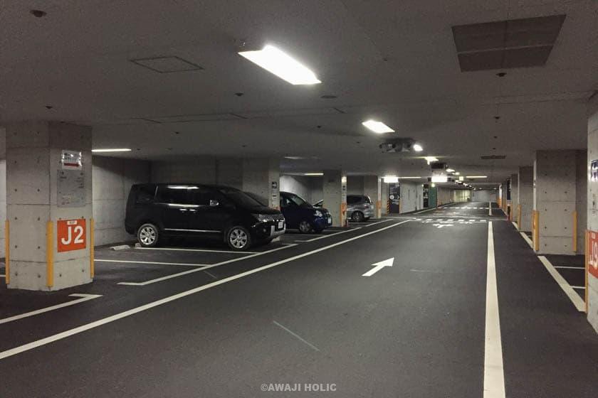 Awaji Yumebutai "Parking Lot"